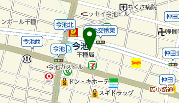 針院さとうの地図画像