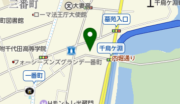 株式会社ジャパンタイムズ 紀尾井町オフィス 一番町オフィスの地図画像