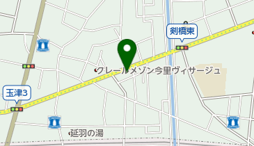 たけしま鍼灸院の地図画像