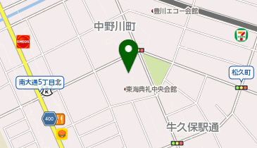 天下鳥ます 豊川店の地図画像