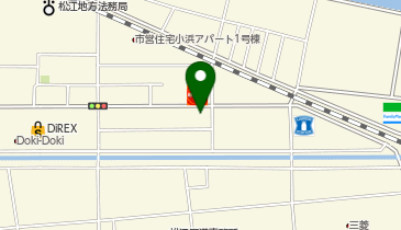 美容室mono(モノ)の地図画像