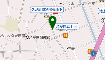 ウェルケアガーデン久が原の地図画像