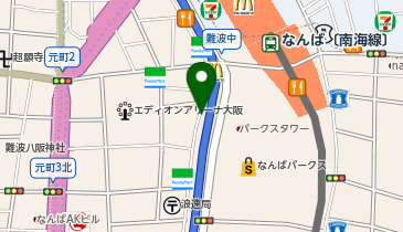 SAKURA BUS FLOOR難波1st(サクラ バス フロア ナンバ ファースト)の地図画像