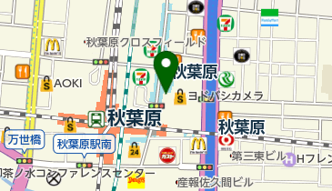 クイックガレージ 秋葉原の地図画像