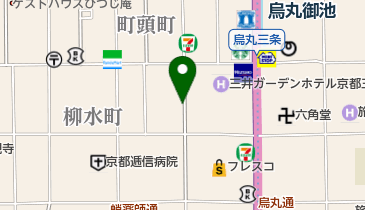 誉田屋源兵衛 竹院の間の地図画像