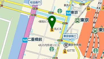 東京精肉弁当店 丸の内ビルディング店の地図画像