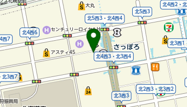 どおらん 札幌駅前店の地図画像