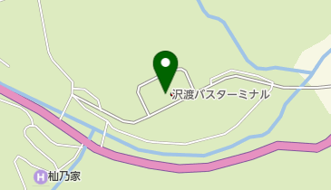 沢渡ナショナルパークゲートの地図画像