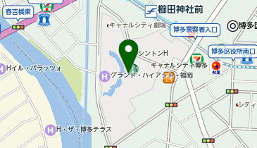 ムラサキスポーツ キャナルシティ博多店の地図画像