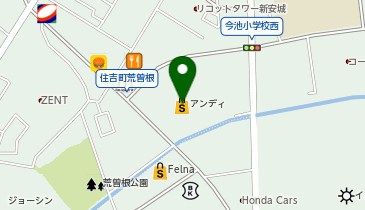 ドミー 新安城店の地図画像