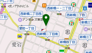 コインランドリー虎の子の地図画像