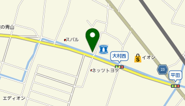 星乃珈琲店 三木店の地図画像
