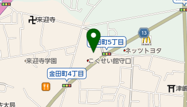 ユーポス 仁和寺店の地図画像