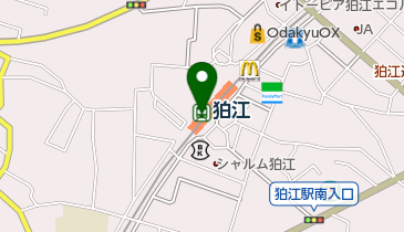 DAISO(ダイソー) 小田急マルシェ狛江店の地図画像