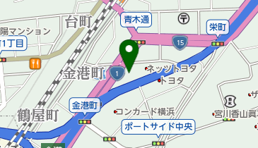 RIZAP GOLF(ライザップ ゴルフ) 横浜東口店の地図画像