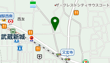 パスタ屋 とらうさぎ 本店の地図画像