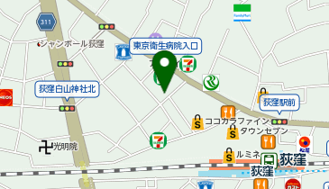 炭火イタリ庵ヴィンゴ 荻窪店の地図画像