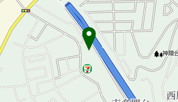 多聞福音教会の地図画像