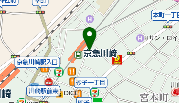 キングジムの地図画像