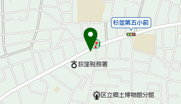 子ども・子育てプラザ天沼の地図画像