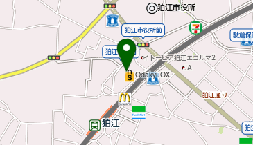 QBハウス(キュービーハウス) Odakyu OX狛江店の地図画像