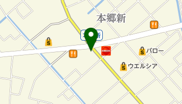 天丼てんや 富山本郷新店の地図画像