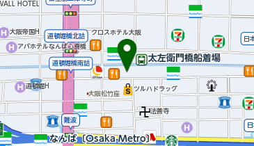 お肉と少しの居酒屋 MITSUBA(ミツバ) 難波店の地図画像