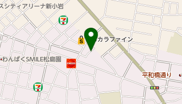うつつ川の地図画像