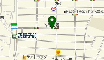 伊三郎製ぱん 住吉店の地図画像