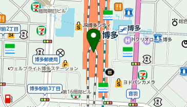 MAKE UP LIFE(メイク アップ ライフ) 博多阪急店の地図画像