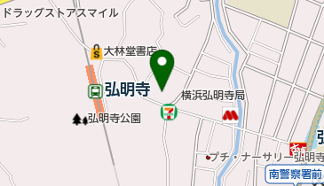 ダイソー 横浜弘明寺店の地図画像