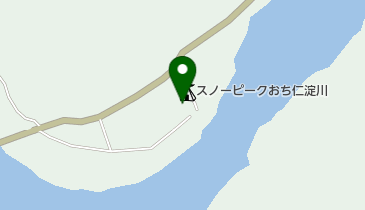 スノーピークおち仁淀川の地図画像