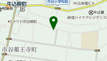 加賀町ホールの地図画像