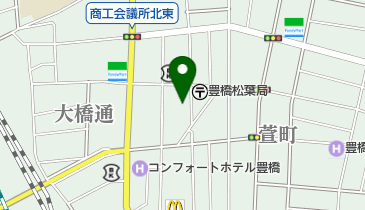 上海海鮮館の地図画像