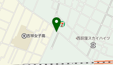 街角饅頭店 吉祥天の地図画像