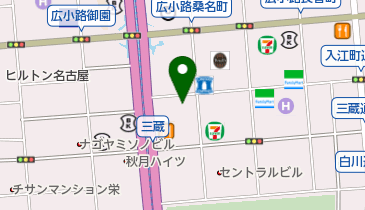 VERSUS(バーサス)東海ホールの地図画像
