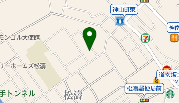 アリア松濤の地図画像