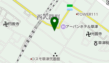 KUSATSU COCORIVA(クサツココリバ)の地図画像