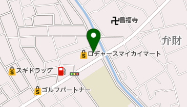 マイカイマートロヂャース 上尾店の地図画像