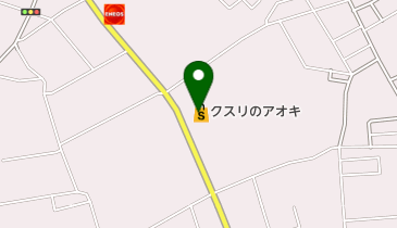 クスリのアオキ 稲吉店の地図画像