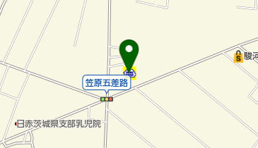 みずほ銀行 ミニストップ水戸笠原店出張所の地図画像