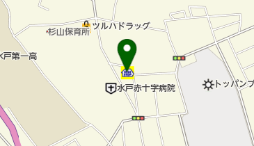 みずほ銀行 ミニストップ水戸日赤病院前店出張所の地図画像