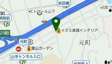 銀座・伊東屋 横浜元町の地図画像