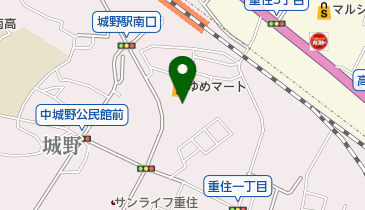 you meマート(ゆめマート)城野の地図画像