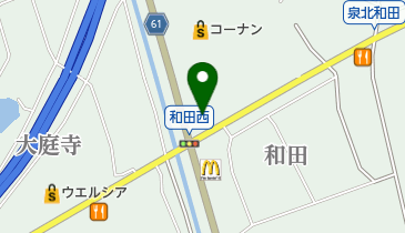 三田製麺所 泉北店の地図画像