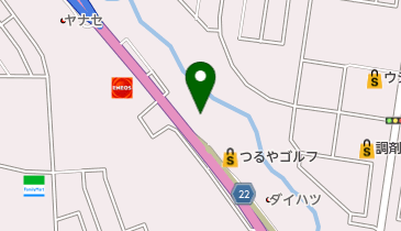 ランボルギーニ仙台の地図画像