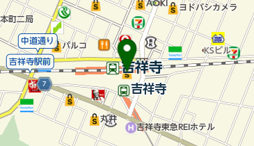 ととぶつや アトレ吉祥寺店の地図画像