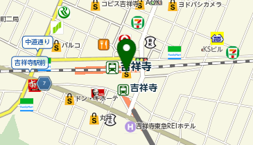 サンドイッチハウス メルヘン アトレ吉祥寺店の地図画像