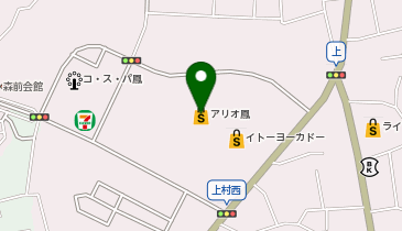 ザ クロックハウス アリオ鳳店の地図画像