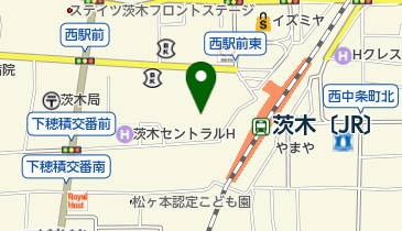 ヤマハミュージック 茨木センターの地図画像